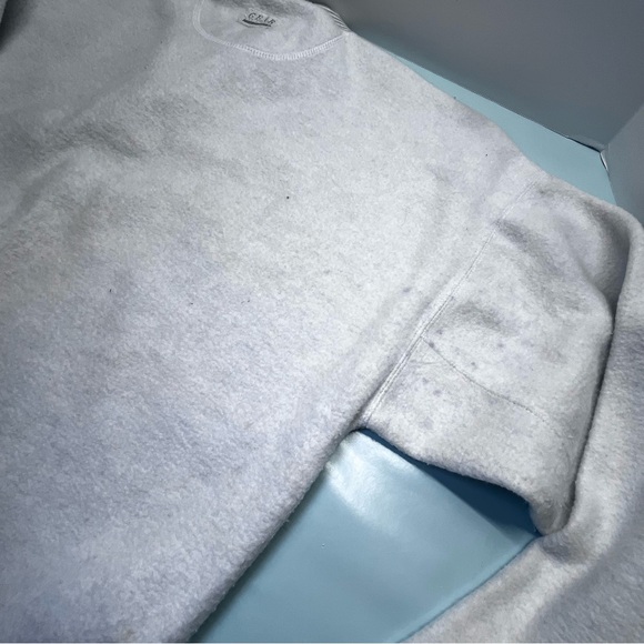 BP Vintage Gear For Sports White and Gray Crewneck Sweater - Picture 10 of 11